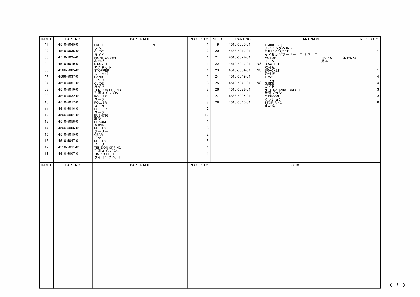 Konica-Minolta Options MK-1 4510 Parts Manual-6